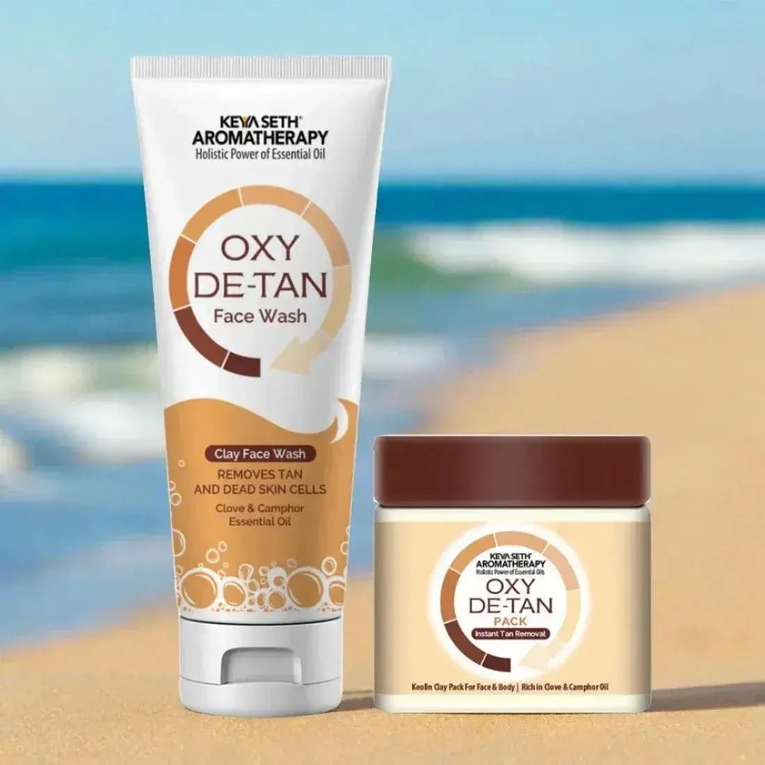 oxy-de-tan-clay-foaming-facewash-face-pack-combo