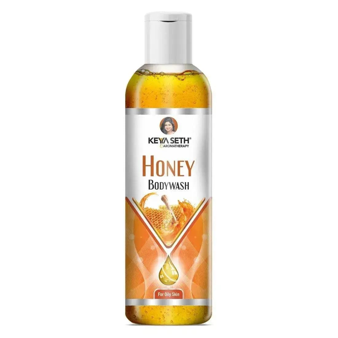 keya-seth-aromatherapy-honey-bodywash-enriched-with-honey-olive-extract-shower-gel-with-skin-conditioner-for-all-skin-types-200ml
