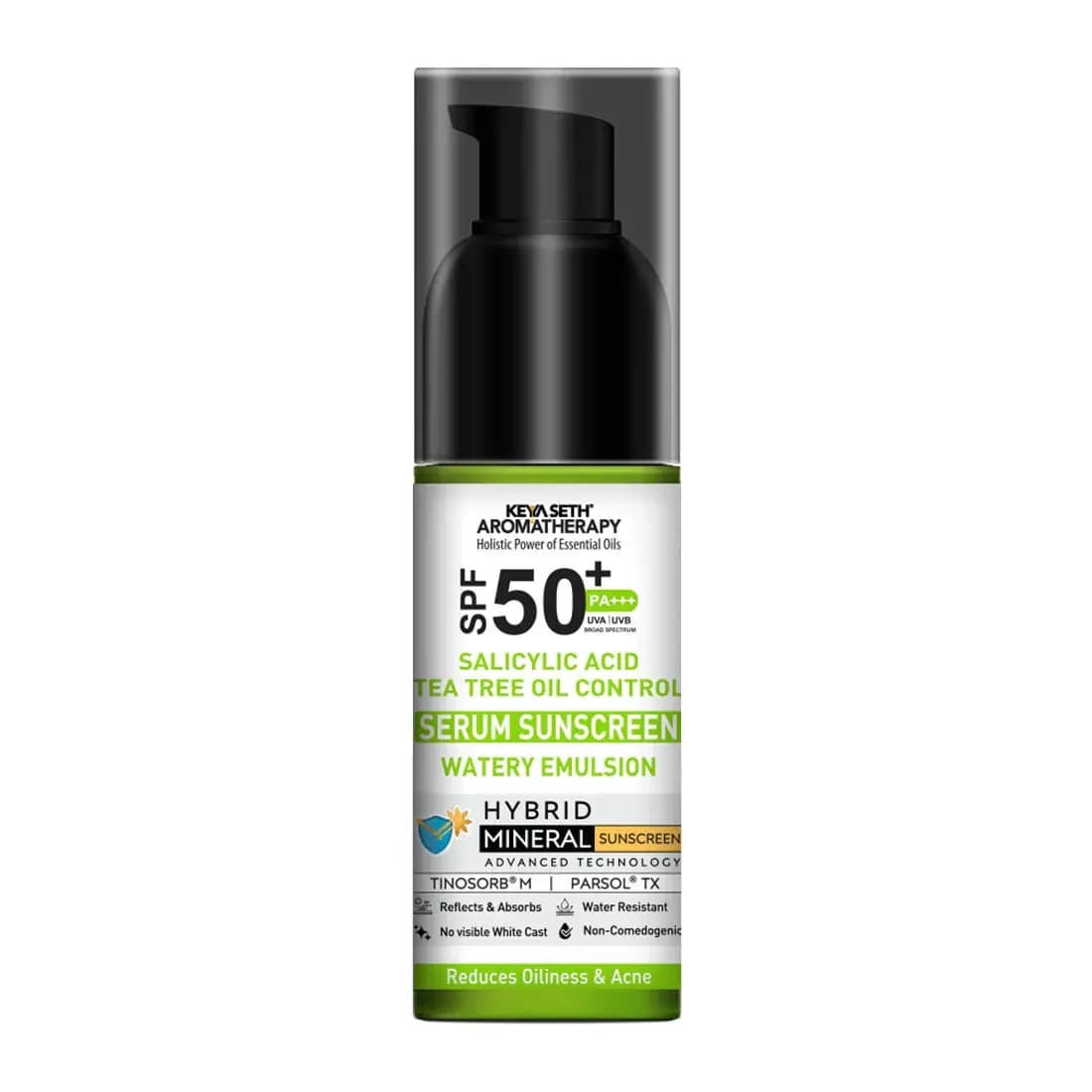 salicylic-tea-tree-oil-control-serum-mineral-sunscreen-spf-50-pa-watery-emulsion-no-white-cast-water-resistant-tinosorb-m-parsol-tx